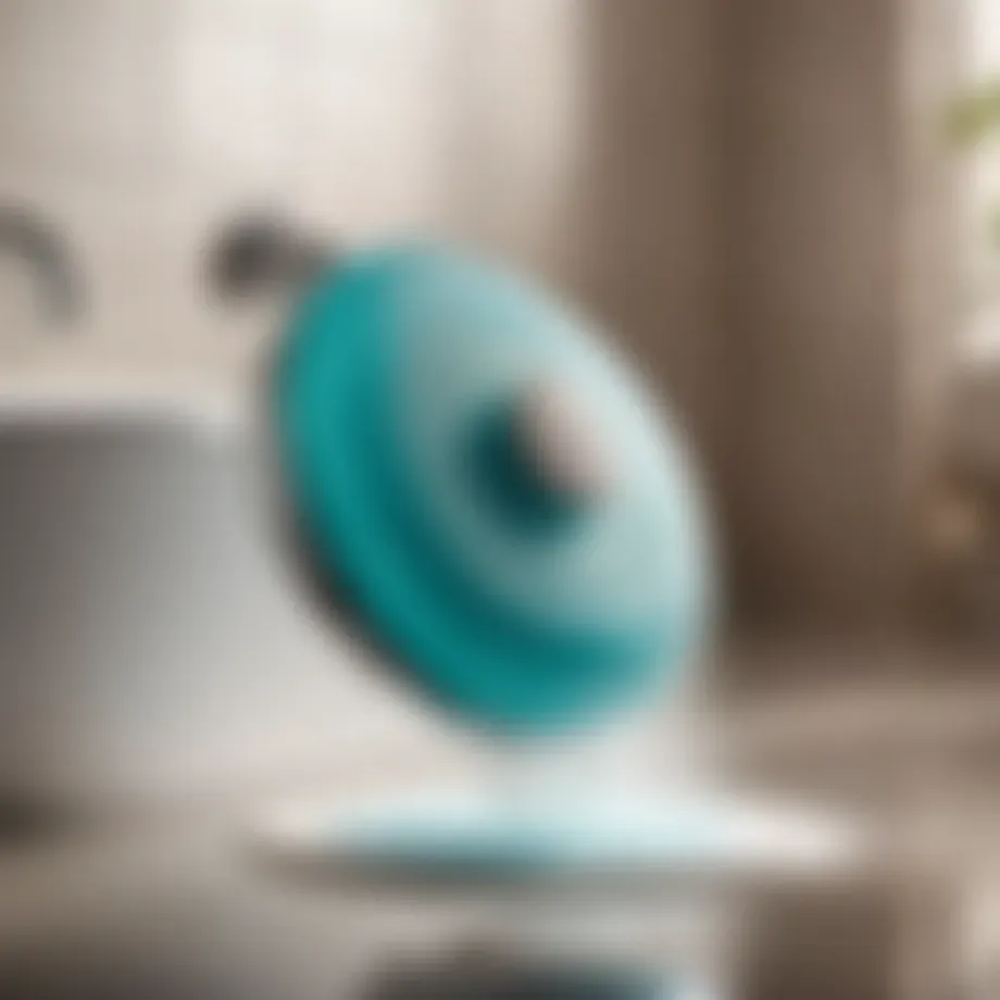 Efficient Bathroom Spin Scrubber
