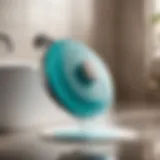 Efficient Bathroom Spin Scrubber in Action Efficient Bathroom Spin Scrubber