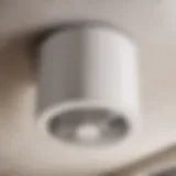 Efficient extractor fan mechanism in bathroom