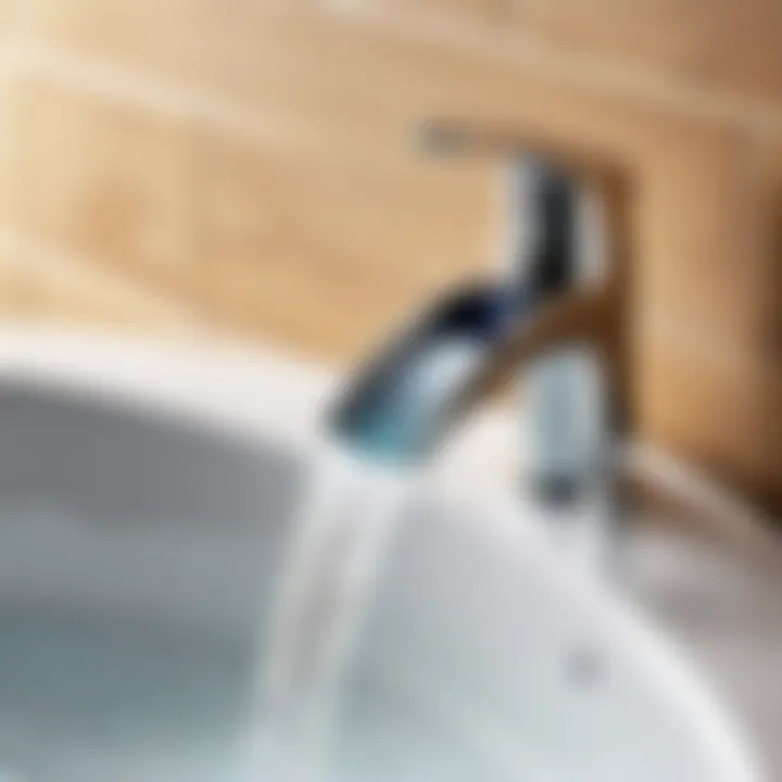 Efficient Flow Bath Faucet Spout