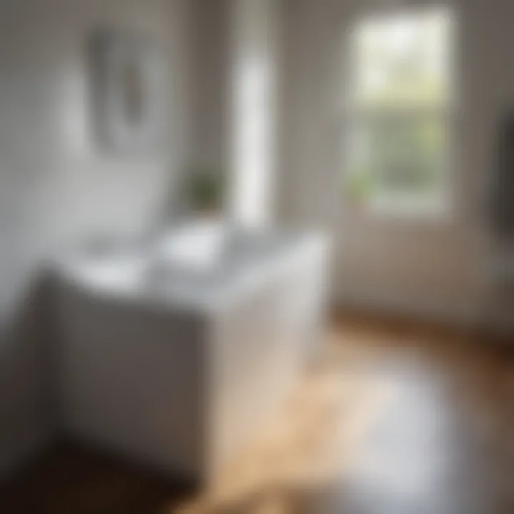 Efficient space-saving laundry tub