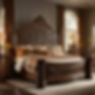 Intricate Carvings Accentuate El Dorado King Bedroom Set Elegant El Dorado King Bedroom Set with Intricate Carved Details