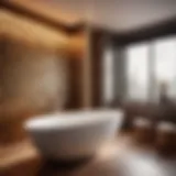 Efficient bathroom cleaning with electric spin scrubber