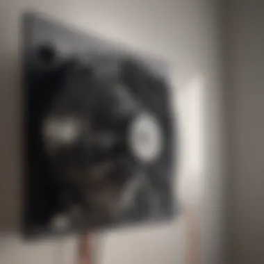 Illustration of electrical connections for fan light combo