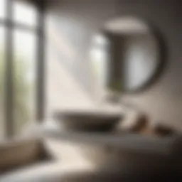 Sleek Concrete Bath Sink with Minimalist Design