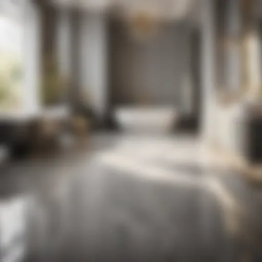 Luxurious Gray Marble Tiles Elegant gray marble bathroom floor tiles