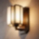 Art Deco Elegance in Illumination Art Deco Wall Mount Light