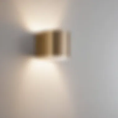 Sleek Simplicity of LED Illumination Minimalist LED Wall Lamp