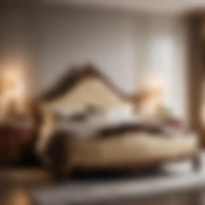 Italian Lacquer Bedroom Set reflecting Timeless Elegance