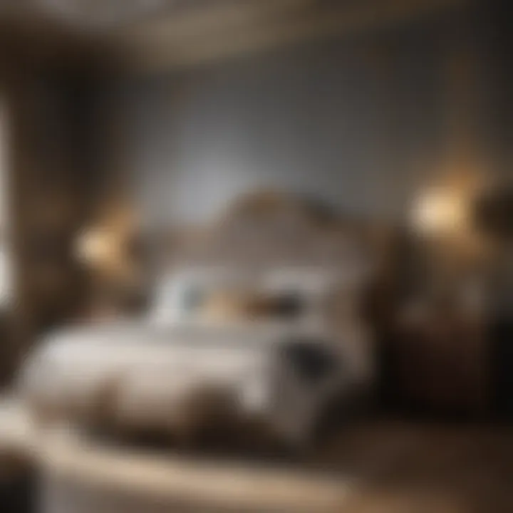 Opulent Elegance in Bedroom Set Luxurious King Bedroom Set with Storage
