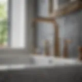 Luxurious Ambiance with Kraus Faucet Elegant Kraus Bathroom Faucet in Luxurious Setting