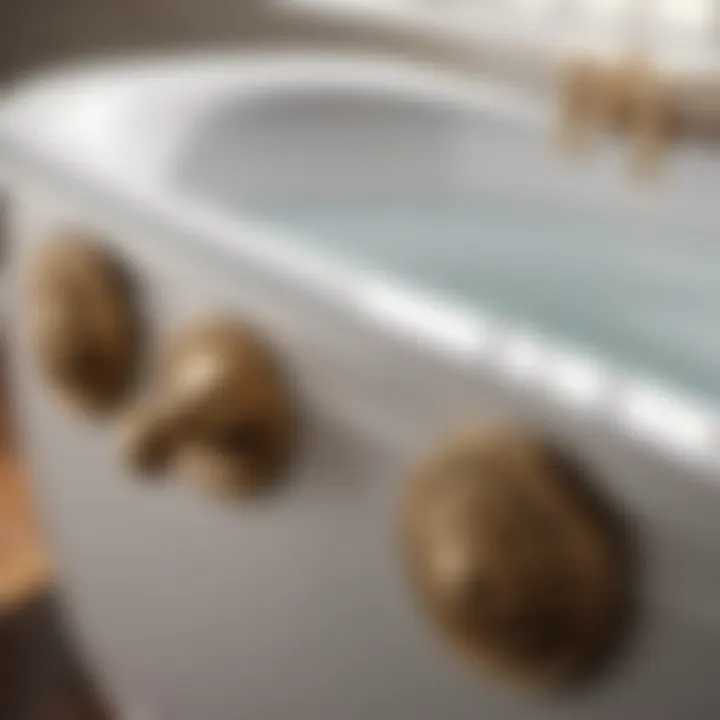 Intricate Detailing of Liberty Bath Hardware Detailed Craftsmanship of Liberty Bath Hardware