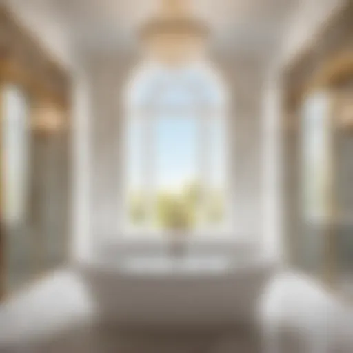 Gleaming Marble Bath Alcove Gleaming Marble Bath Alcove