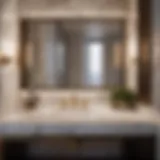 Luxurious Marble Countertop Vanity
