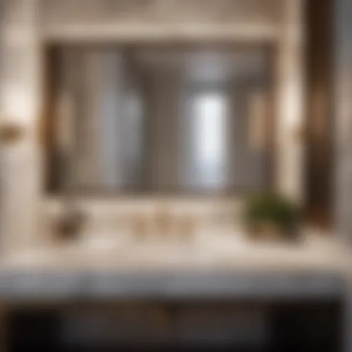 Luxurious Marble Countertop Vanity