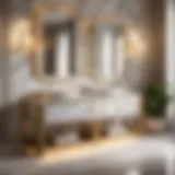 Luxurious Marble Finish Vanity