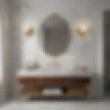 Sophisticated Marble Vanity
