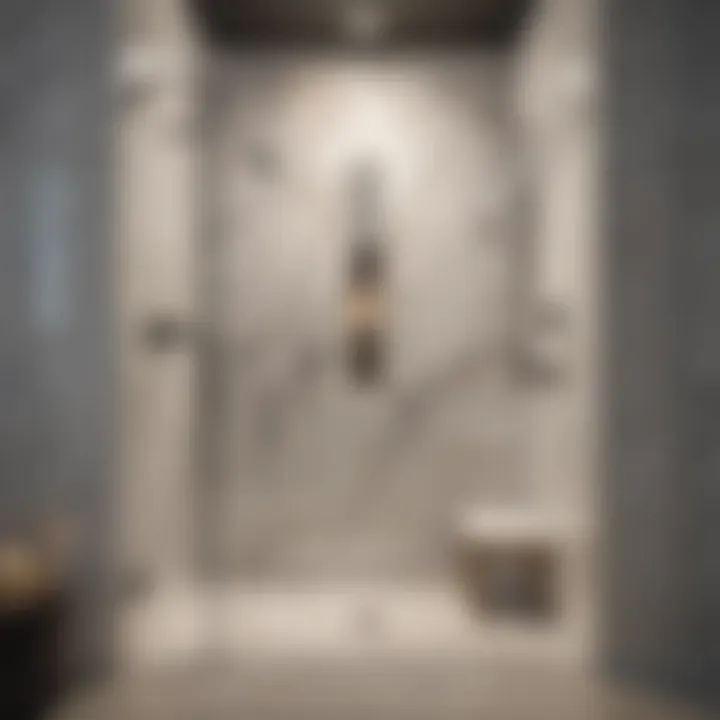 Marble Walk-In Shower