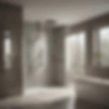 Sleek Design of Moen Bath Shower System Elegant Moen Bath Shower System in Modern Setting