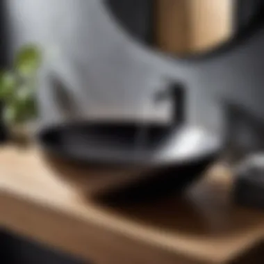 Contemporary Black Moen Bathroom Sink Fixture Sleek and Modern Moen Bathroom Sink Fixture in Black