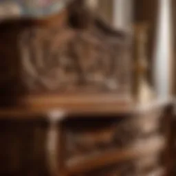 Exquisite Carved Details in Italian Provincial Bedroom Set