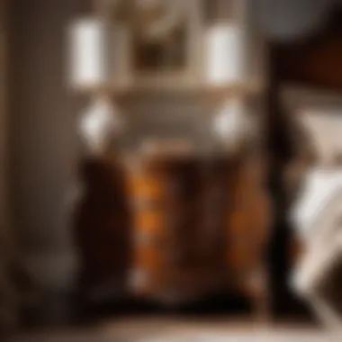 Sumptuous Wood Finish on Italian Provincial Nightstands Rich Wood Finish of Italian Provincial Nightstands