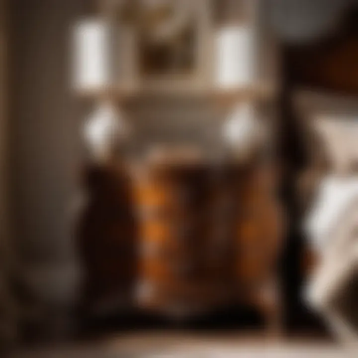 Sumptuous Wood Finish on Italian Provincial Nightstands Rich Wood Finish of Italian Provincial Nightstands