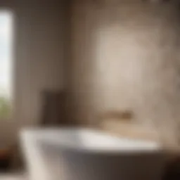 Pearl Tile Bathroom Backsplash