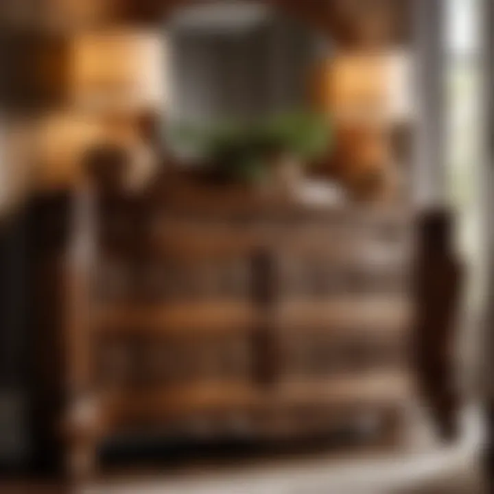 Intricate Carvings on Pine Bedroom Dresser Pine Bedroom Dresser with Intricate Carvings