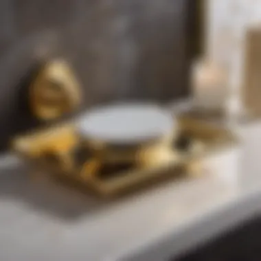 Contemporary Silver Soap Dish Enhancing Luxury Modern Silver Soap Dish in Bathroom