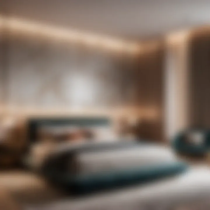 Modern Innovation Innovative layout of a modern show room bedroom