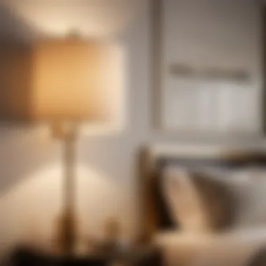 Elegant Swing Arm Wall Light Fixture in Bedroom Setting
