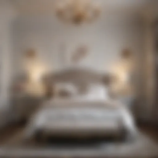 Elevate Your Bedroom with Luxurious Wainscoting Accent Wall Luxurious bedroom with wainscoting accent wall