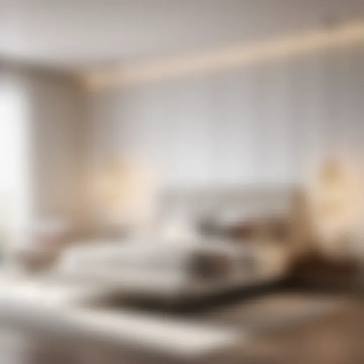 Minimalist Decor in White King Bedroom Serene White King Bedroom with Minimalist Decor