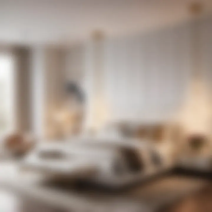 Modern Interior Design in White King Bedroom Sleek White King Bedroom with Modern Interior Design