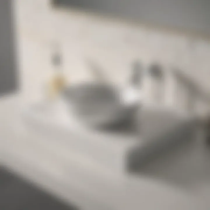 Elegant White Resin Soap Dish