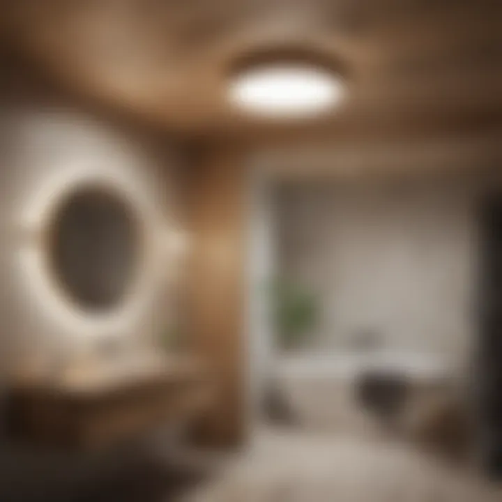 Scandinavian Inspired Wooden Ceiling Light