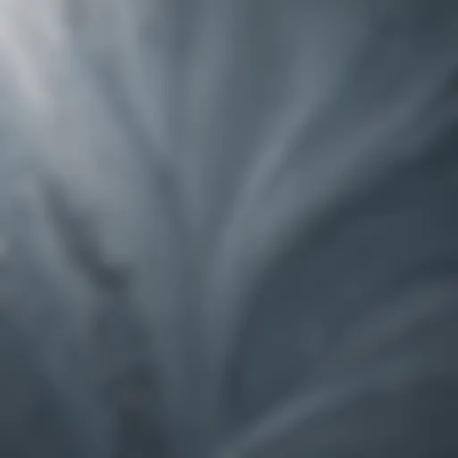 Abstract art inspired by gray-blue paint palette