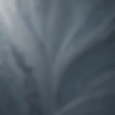 Elegant Abstract Gray-Blue Palette Abstract art inspired by gray-blue paint palette