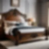 Elegant Ashley Wood Bed Frame