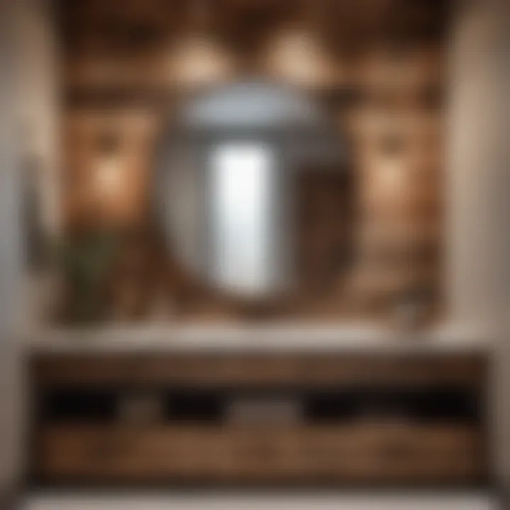 Rustic Wood Accents in Madison Bathroom Design