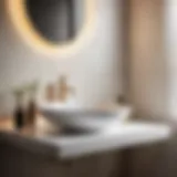 Sleek and Sophisticated Sink Design Elegant bathroom sink in modern design