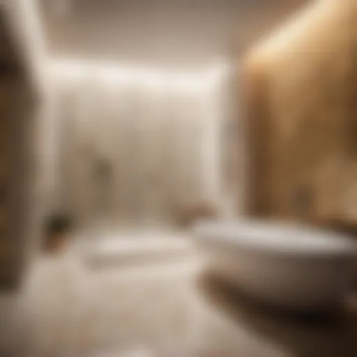 Sophisticated Bathroom Tiling Aesthetics Elegant bathroom tiling design