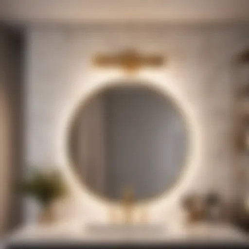 Sophisticated Illumination Upgrade Elegant bathroom vanity light fixture