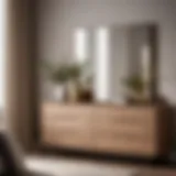 Elegant 2-Piece Bedroom Dresser Set - Minimalist Design