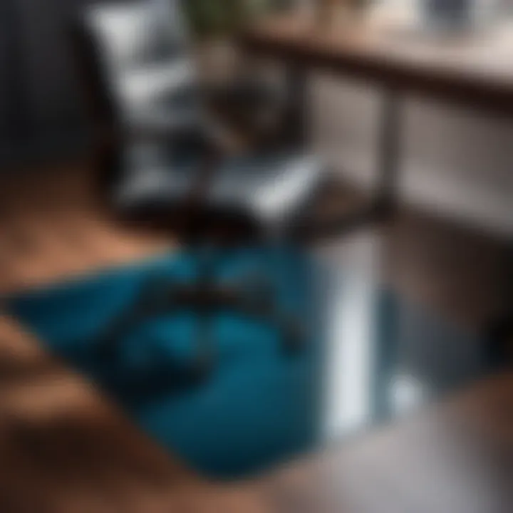 Sleek and Stylish Chair Mat Option Elegant Chair Mat Design