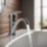 Elegant Chrome Bathroom Faucet