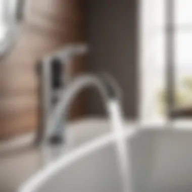 Sleek Elegance in Chrome Elegant Chrome Bathroom Faucet