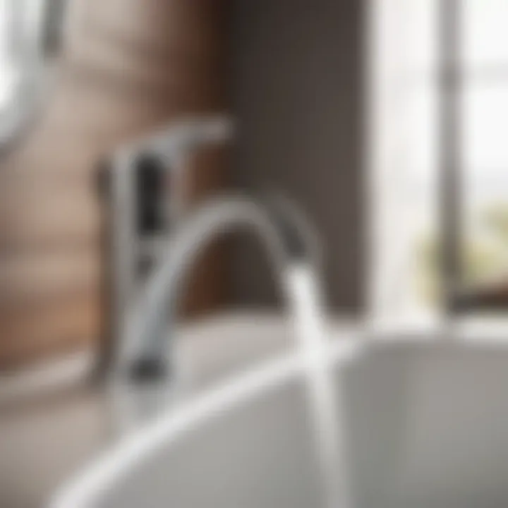 Sleek Elegance in Chrome Elegant Chrome Bathroom Faucet
