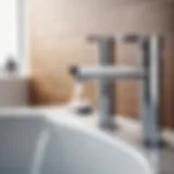Sleek and Stylish Chrome Bathroom Tap Elegant Chrome Bathroom Tap